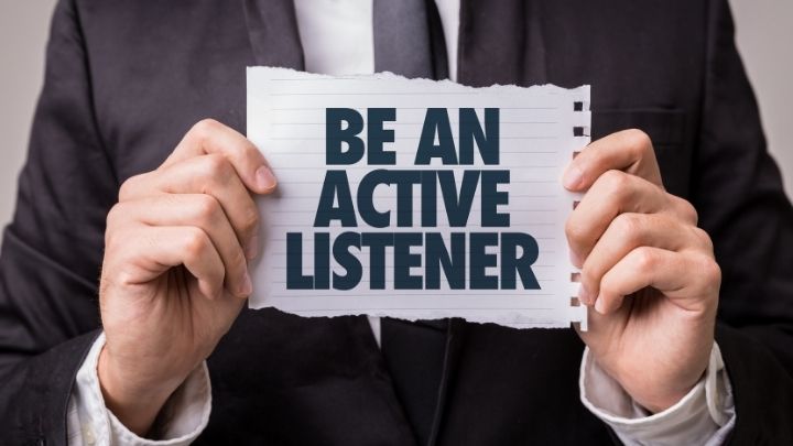 active listening skills public speaking sales
