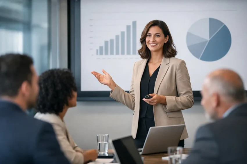 How to Sound Confident Presenting at Work