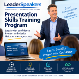 Online Presentation Skills Training Course - Speak with Confidence